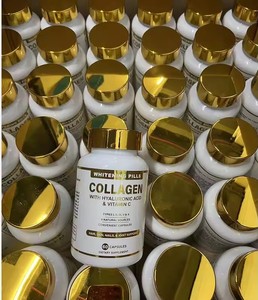 Aeglewell OEM Deniz Kolajeni Kapsülleri C Vitamini Özel Etiketli Cilt Beyazlatıcı Kolajen Kapsülleri - Product Image 3