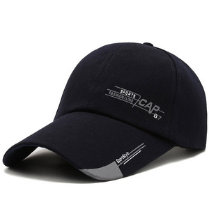 Gorra de Béisbol <span class=keywords><strong>para</strong></span> Hombre, Primavera/Otoño, Visera Extendida, Ajustable, Material de Poliéster, <span class=keywords><strong>para</strong></span> Pesca al Aire Libre, Deportes, Protección Solar - Product Image 1