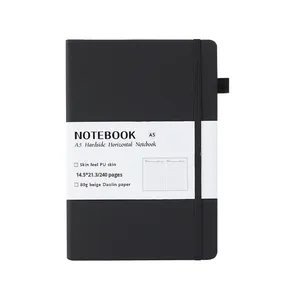 Bloc-notes relié A5 en gros, papeterie de bureau, carnet personnalisé avec logo, agenda B6 - Product Image 2