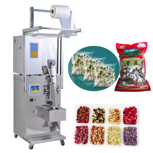 Fleur à base de plantes viande séchée figues séchées champignon collations fragiles Mini cuillère vis remplissage emballage Machine d'emballage automatique - Product Image 1