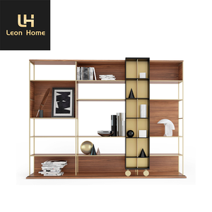Estantería para Libros <span class=keywords><strong>de</strong></span> Acero Inoxidable y Madera MDF, Estilo Nórdico Moderno para Niños, Venta <span class=keywords><strong>al</strong></span> <span class=keywords><strong>Por</strong></span> <span class=keywords><strong>Mayor</strong></span> <span class=keywords><strong>de</strong></span> Fábrica - Product Image 6