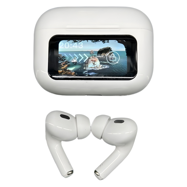 Touch Screen ANC ENC TWS In Ear Sports Wireless Earbuds Hi Fi Strong Bass Compatible