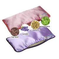 Aanpassen Gewogen Flaxseeds Yoga Natuurlijke Ontspanning Aromatherapie Lavendel Geurende Slaap Oog Kussen