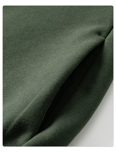 CNSHELL 420gsm Unisex Men's Autumn Hoodie Cardigan Sweatshirt Solid Oversized Fit Metal Zipper up Wide <strong>Hooded</strong> <strong>Fleece</strong> - Product Image 3