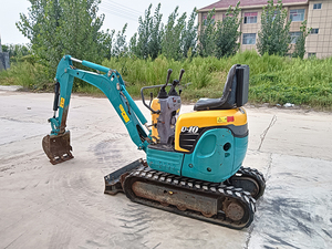 Excavadora usada 85% nueva, modelo 2010, excavadora mini Kubota de 1 y 2 toneladas de Japón, excavadora de segunda mano, excavadora usada con giro de cola cero. - Product Image 6