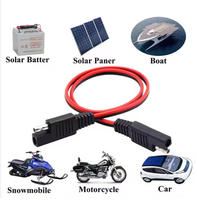Câble d'extension Sae à Sae Déconnexion rapide Faisceau de fils CC 50A pour charge d'alimentation de voiture Câble de batterie de chargeur solaire pour PCB LED