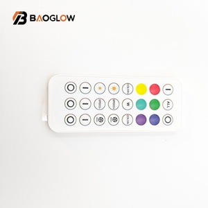 ไฟ LED แถบไร้สาย 24 คีย์ รุ่นใหม่ พร้อมคอนโทรลเลอร์ RGBW COB 12V และ 24V หลากหลายสี - Product Image 5