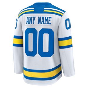 Maillot de hockey bleu roi pour homme St. Louis Blues, col en V, imprimé par transfert thermique, respirant, anti-humidité, vêtement de hockey sur glace à manches courtes - Product Image 4