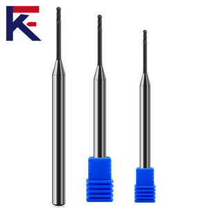 Kf Kim Cương Tráng Nha Khoa End Mills Cutter Phay Mũi Khoan Carbide Đường Kính Nhỏ Cổ Dài Công Cụ Cắt CNC Router Khoan Bits - Product Image 4