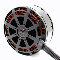 Motor DC Brushless Central Berkinerja Tinggi 96V 3kg 6000RPM Efisiensi IE3 untuk Kipas Drone Pertanian