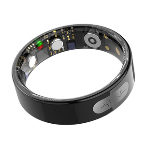 Anillo Inteligente para el Cuidado de la Salud, Control por Aplicación, Monitor de Ritmo Cardíaco, Monitor de Sueño y Actividad Física, Resistente al Agua IP68, Acero Inoxidable, para Hombres y Mujeres - Product Image 3