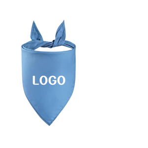 חם מכירה מותאם אישית הכלב בנדנה נוחה לחיות מחמד צעיף משולש כלב רוק מגבת - Product Image 4