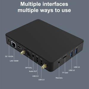 Box TV Android 14 Z76 RK3576 Quad Core in Vendita, 4GB 32GB, USB 3.0, WiFi 6, BT 5.2, LAN 1000M, FHD 1080P 4K - Product Image 2