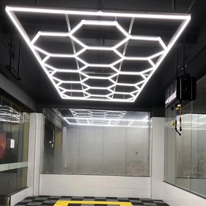 Tension personnalisée et mise sous tension Led et plafonnier mural au néon avec forme hexagonale pour l'extérieur - Product Image 4