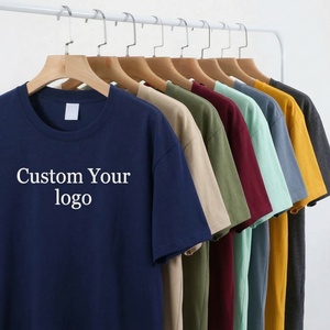Camiseta Oversize de Algodón 100% de Alto Gramaje, Estilo 2026, Precio Bajo, Logotipo Personalizado, Marcas de Moda de Lujo Sostenibles - Product Image 1