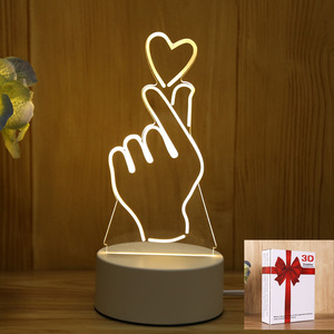 3D Night <strong>Lights</strong> Optical Illusion Lamps USB <strong>Plug</strong> LED Night Lamps Acrylic <strong>Light</strong> Bedroom Home Decor Night <strong>Lights</strong> - Product Image 6
