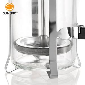 Cafetière Portable 600ml, acier inoxydable, petit appareil à café ou à thé, résistant à la chaleur, presse française - Product Image 3