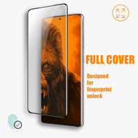 Protection d'écran en verre trempé à couverture intégrale, dureté 9H, précision tactile 3D pour S24/S23/S22/S21/S21 Plus/S21 Ultra