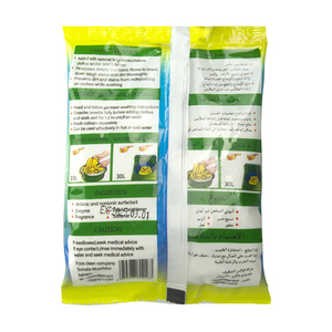 Detergente en Polvo Ecológico en Bolsitas <span class=keywords><strong>de</strong></span> 100g, Jabón en Polvo para Lavandería, para Sudamérica y Medio <span class=keywords><strong>Oriente</strong></span> - Product Image 2