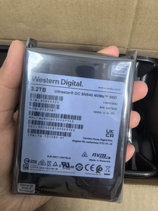 WUS4C6432DSP3X3 0TS2081 Ultrastar SN840 3.2TB NVMe U.2 SSD en Stock, Almacenamiento de Alta Capacidad de 3.2TB que Garantiza un Amplio Espacio para Datos - Product Image 2