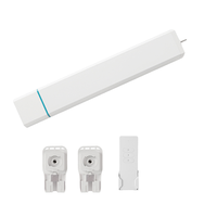 Motor para Persiana Romana Tuya WiFi con Control Remoto y Accionamiento por Cadena para Persianas de Tela, Compatible con Alexa, para Sala de Estar y Cocina, Funciona con Batería