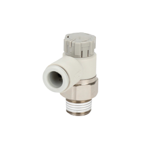 วาล์วควบคุมความเร็วแบบท่อส่ง SMC วาล์วควบคุมความเร็วแบบล็อคตัวเอง วาล์วควบคุมความเร็วแบบล็อคตัวเอง AS2201F พร้อมการรับประกันหนึ่งปี - Product Image 3