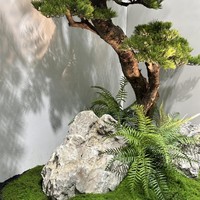 Arbre artificiel 100 % fait main en faux cèdre, grand format, pour extérieur et intérieur, type bonsaï, personnalisable, OEM&ODM, arbre de qualité supérieure de notre usine source