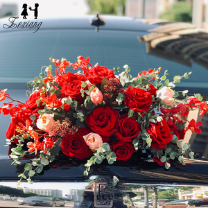 Korean DIY <strong>Wedding</strong> <strong>Car</strong> <strong>Decoration</strong> Florist <strong>Wedding</strong> Supplies Flower Mud With Suction Cups - Product Image 6