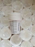 Gobelets médicaux jetables à paroi simple pour médicaments, revêtement PE/PLA, personnalisables, 1000 pièces/carton