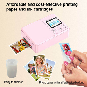 Impresora de Inyección de Tinta a Color Portátil de Bolsillo, <span class=keywords><strong>Mini</strong></span> Impresora de Fotos Inalámbrica de Bolsillo, Impresión de Vídeo AR, Impresora de Fotos a Color Instantánea y Compacta - Product Image 4