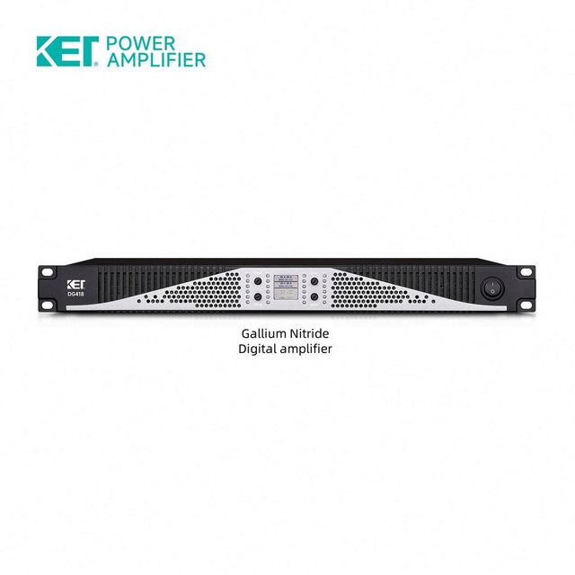 KET Light Weight Class D Power Amplifier 4 Channels Stereo Audio Amplifier Power Amplifier Professional