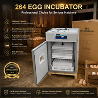 Incubateur d'œufs 264 places pour poulets, reptiles, oiseaux, émeus, autruches et canards - Fournisseur Alibaba Chine