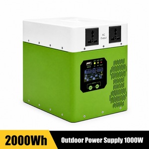 Station d'alimentation portable 1000 Watts avec ports USB et prises AC - Product Image 3