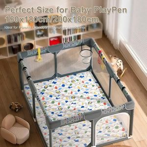 Tappetino Morbido in Schiuma per Gattonare, Uso a Terra, Imbottitura Spessa, Antiscivolo e Facilmente Pieghevole - Product Image 2