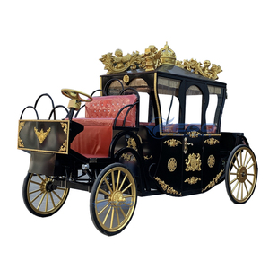 Populares Carruajes Reales de Lujo, Carruaje Real Clásico Eléctrico, Carruaje Eléctrico de Cenicienta en Venta - Product Image 4