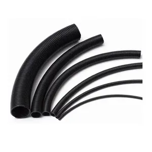 Water Proof Cable Protection Plastic Electrical Conduit Pipe Flexible Corrugated Pipe