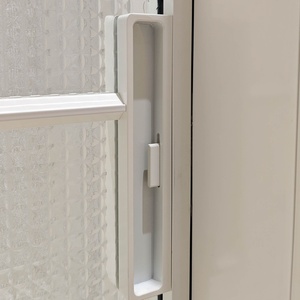 Puertas de Entrada Exteriores Deioux, Diseño de Puertas Francesas de Aluminio con Vidrio Templado, Puertas Dobles de Vidrio para Patio, Puerta Abatible NFRC - Product Image 4