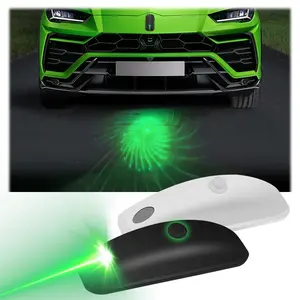 Car Laser Fog Warning Light Hot Strong Green Decorative Light Rechargeable Automotive Roof Modification Laser Light