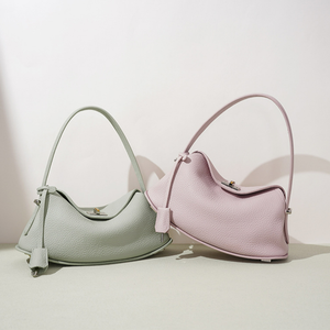 2026 New <strong>Design</strong> Genuine Leather Women's Handbags High Quality Cowhide Ladies Shoulder Bags Underarm Bags Luxury Handbags - Product Image 2