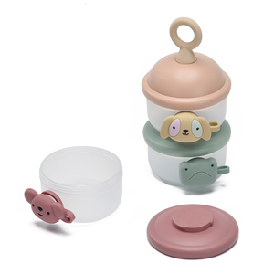 Contenitore Portatile in PP a 3 Strati per Latte in Polvere per Neonati, Dispenser da Viaggio - Product Image 6