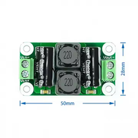 0-50V 4A DC carte de filtre d'alimentation classe D amplificateur de puissance carte de suppression d'interférence voiture EMI panneau de commande industriel
