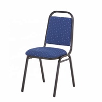 Chaises d'église empilables durables pour salles de banquet et événements, idéales pour salon, hôpital, atelier ou parc