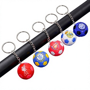 พวงกุญแจจี้รูปฟุตบอลขนาดเล็ก สำหรับเป็นของที่ระลึก ของขวัญสำหรับแฟน<span class=keywords><strong>บอล</strong></span>ชาย ของขวัญวันเกิด - Product Image 1