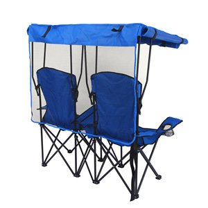 600D Oxford Camping Fishing Garden <b>Beach</b> <b>Chair</b> With Umbrella and Ice Pack <b>Beach</b> <b>Chairs</b> for Garden - Product Image 3