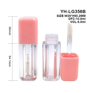 Nouveaux tubes design pour brillant à lèvres 6.8ml-7.8ml Tubes de brillant à lèvres emballage en gros personnalisé transparent Vente en gros - Product Image 2