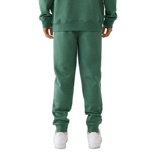 กางเกงจ็อกเกอร์สีเขียวมะกอกคุณภาพสูง ระบายอากาศได้ดี ไซส์ใหญ่ ใส่ได้ทั้งชายและหญิง ซับเหงื่อได้ดี พร้อมปักโลโก้ตามสั่ง # 2 ชิ้น #   สไตล์ฤดูใบไม้ผลิ - Product Image 2