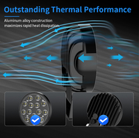 Lampe minière AURORA 5 pouces IP68 étanche pour machines et équipements miniers