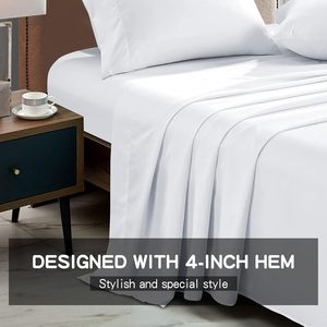 7 Parçalı Bitki Desenli Modern Lüks Otel Kalitesi 4 ve 5 Yıldızlı Nevresim Takımları 300tc A Sınıfı Polyester Yatak Örtüsü Yastık Dahil - Product Image 5