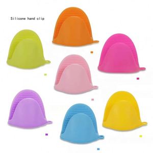 Silicone Kitchen Oven Mitt Heat Resistant Non-Slip Baking Glove <b>Mini</b> Oven Gloves Silicone Heat Resistant Cooking Pinch Mitt - Product Image 1