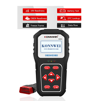 Escáner de Automóviles Universal Bluetooth Clásico Mejorado KONNWEI KW818 OBD II para Lector de Códigos de Falla del Motor del Automóvil Herramienta de Diagnóstico CAN